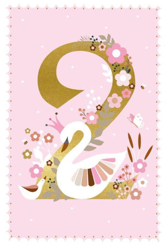 Picture of 2 BIRTHDAY CARD PINK